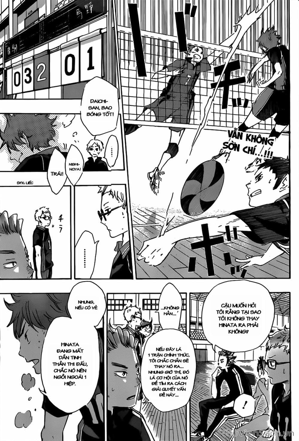 Truyện Tranh Vua Bóng Chuyền Haikyuu trang 6