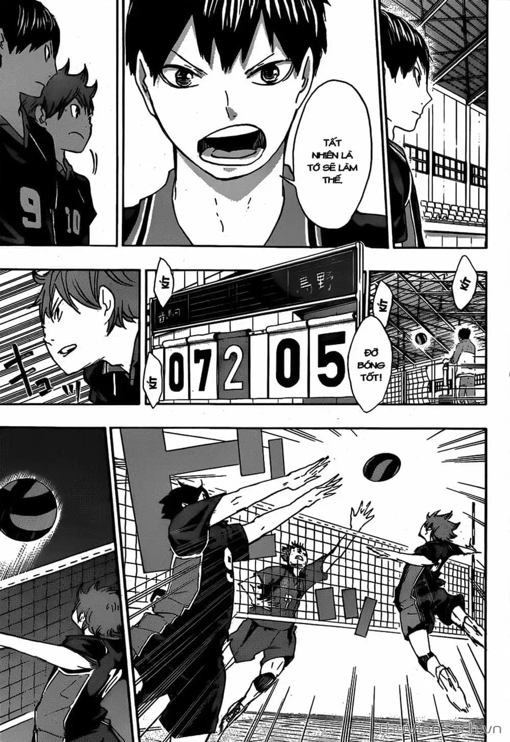 Truyện Tranh Vua Bóng Chuyền Haikyuu trang 6