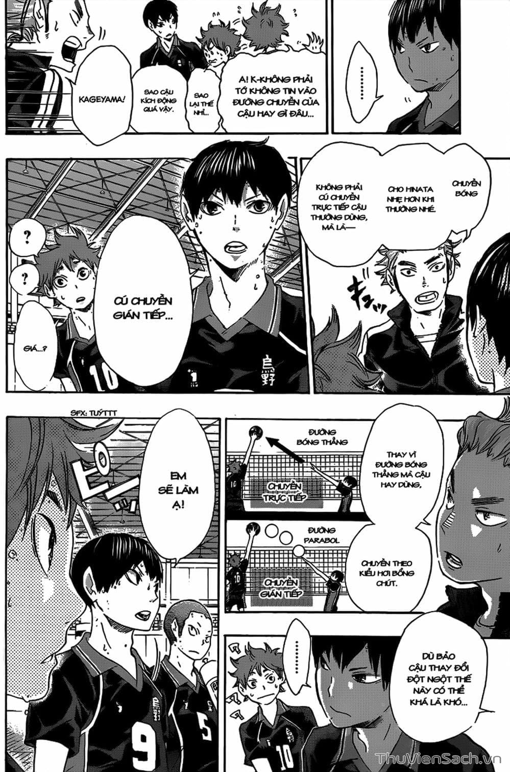 Truyện Tranh Vua Bóng Chuyền Haikyuu trang 6