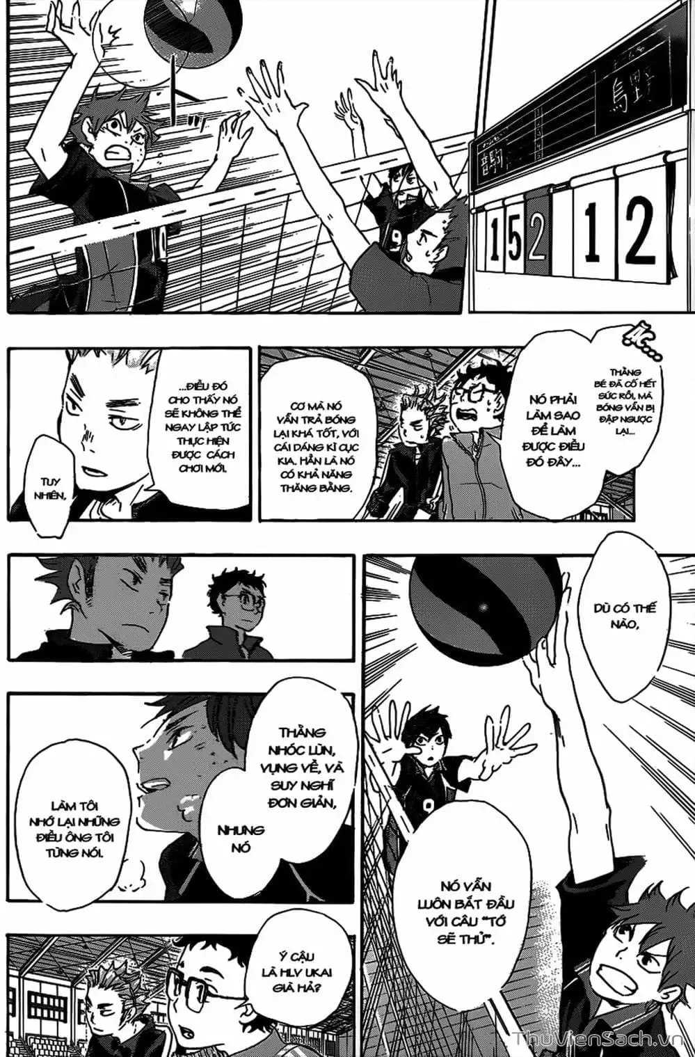 Truyện Tranh Vua Bóng Chuyền Haikyuu trang 6