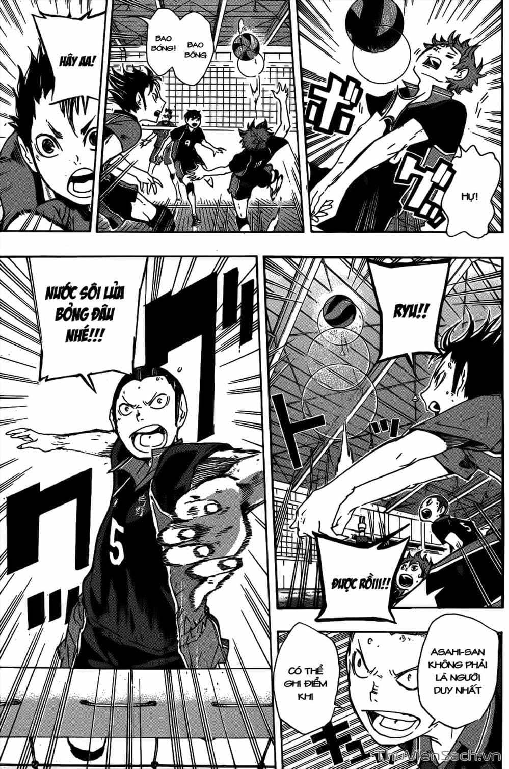 Truyện Tranh Vua Bóng Chuyền Haikyuu trang 6