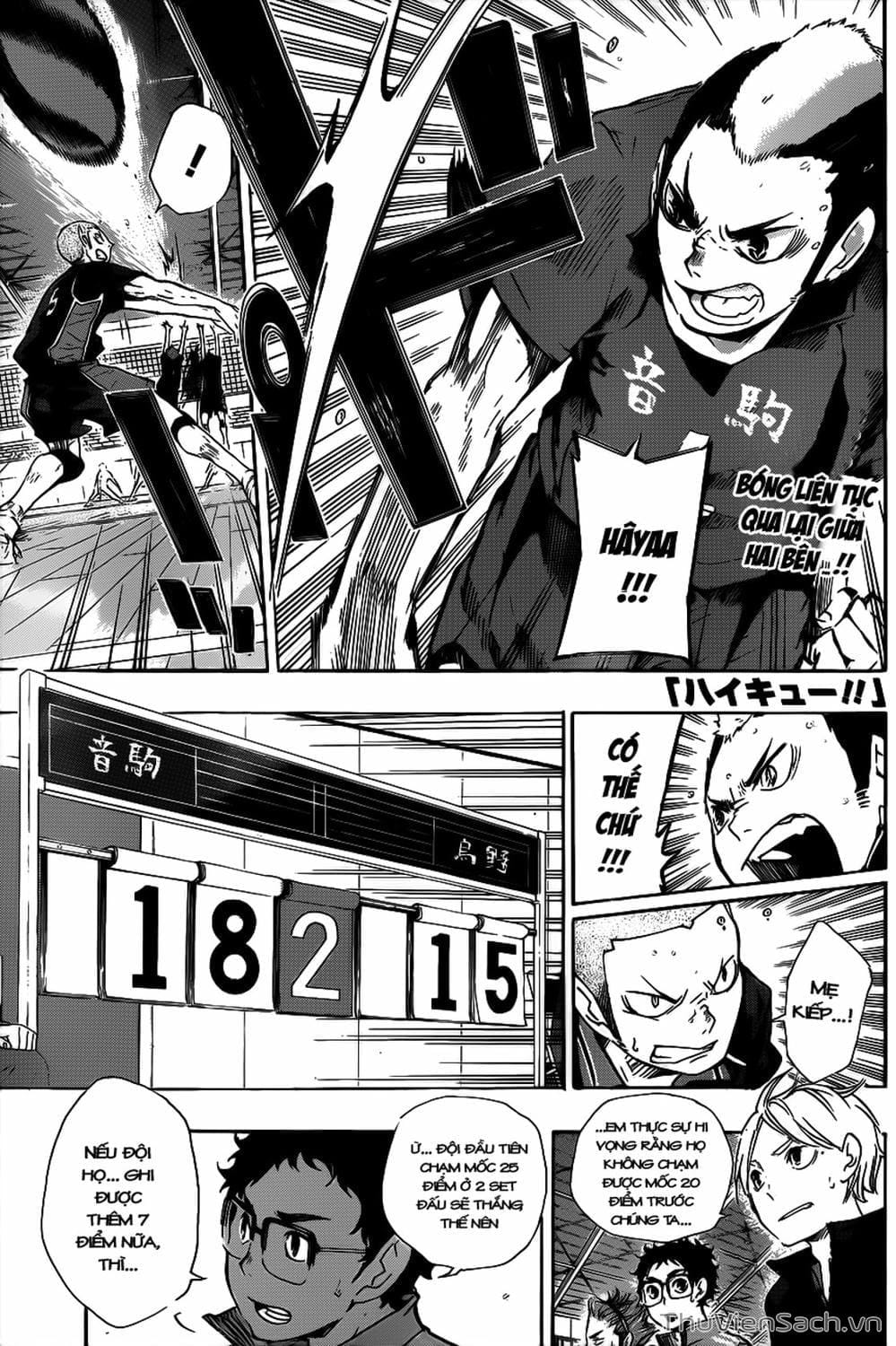Truyện Tranh Vua Bóng Chuyền Haikyuu trang 6