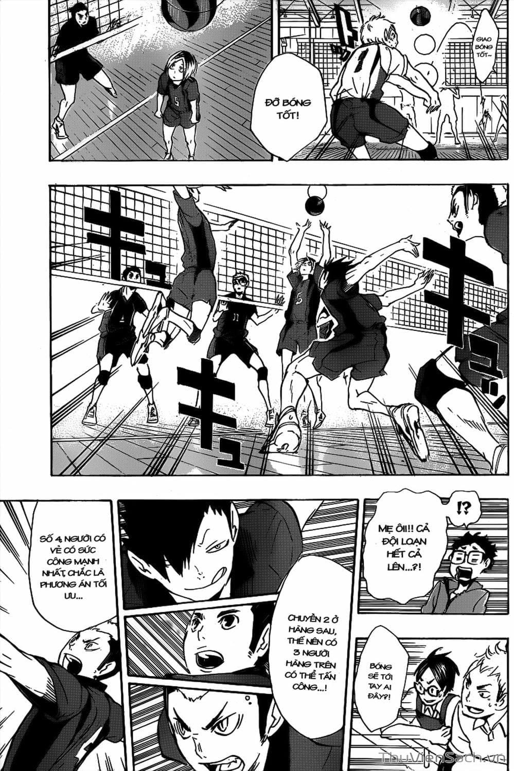 Truyện Tranh Vua Bóng Chuyền Haikyuu trang 6