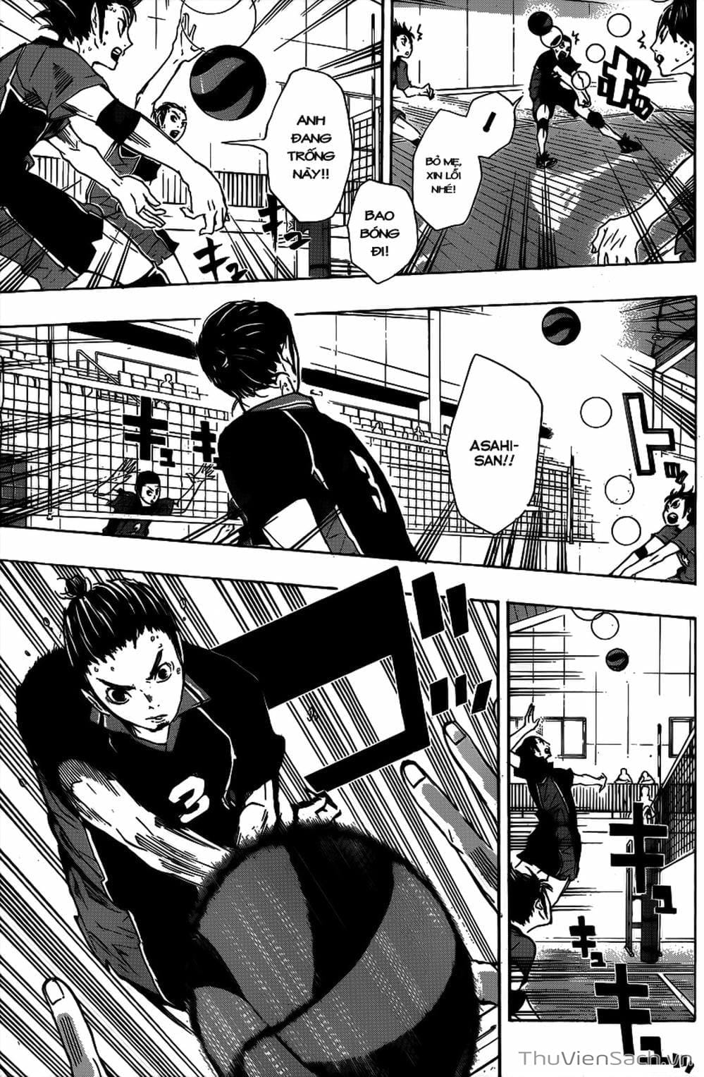 Truyện Tranh Vua Bóng Chuyền Haikyuu trang 6