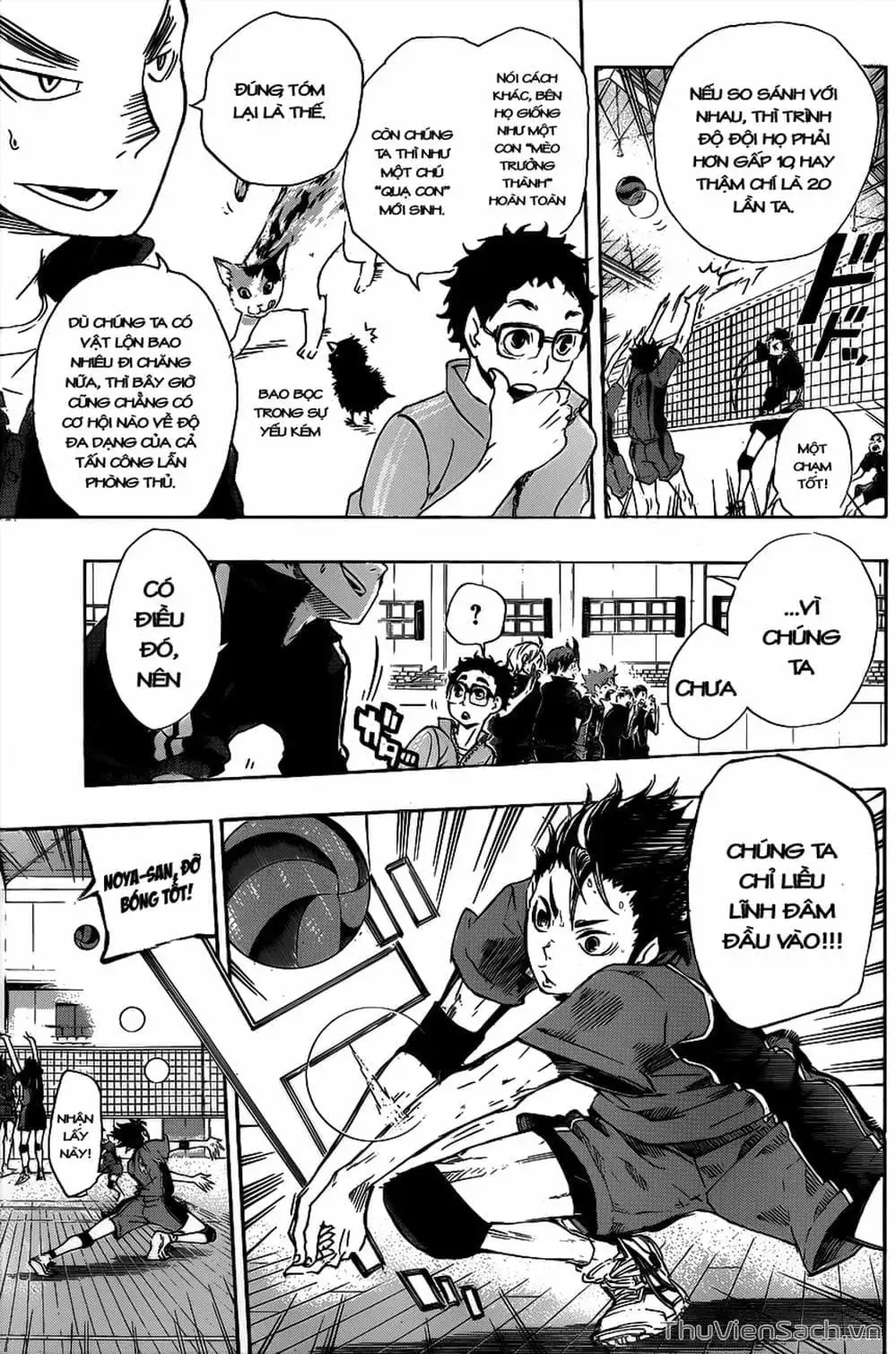 Truyện Tranh Vua Bóng Chuyền Haikyuu trang 6