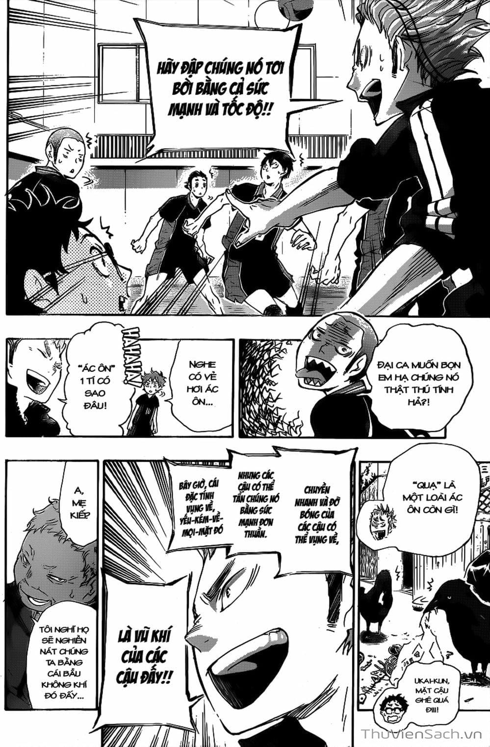Truyện Tranh Vua Bóng Chuyền Haikyuu trang 6
