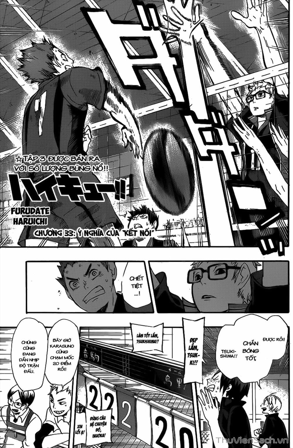 Truyện Tranh Vua Bóng Chuyền Haikyuu trang 6