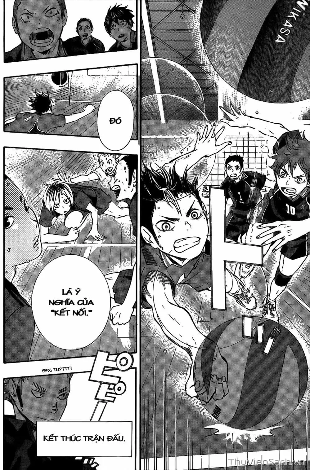 Truyện Tranh Vua Bóng Chuyền Haikyuu trang 6