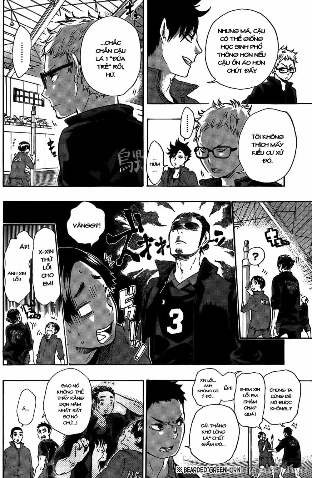 Truyện Tranh Vua Bóng Chuyền Haikyuu trang 6