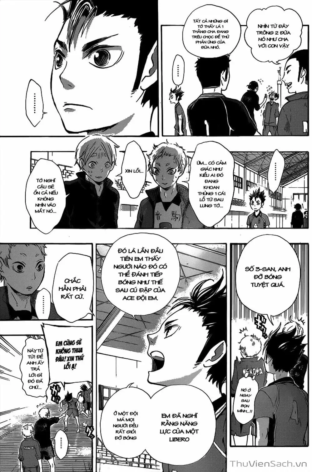 Truyện Tranh Vua Bóng Chuyền Haikyuu trang 6