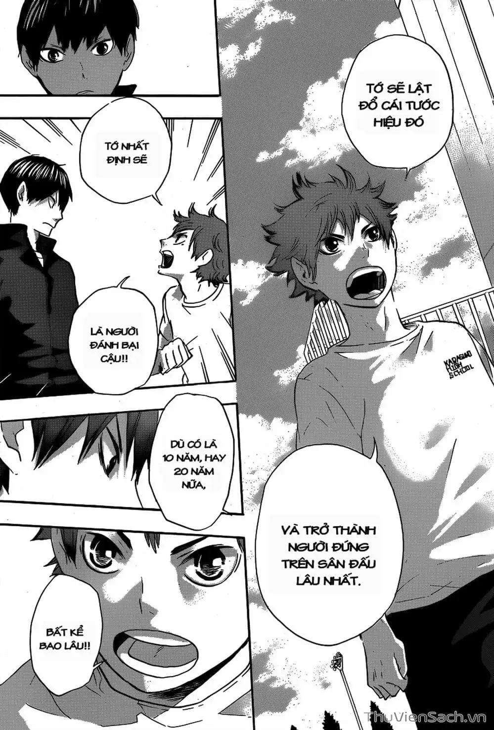 Truyện Tranh Vua Bóng Chuyền Haikyuu trang 6