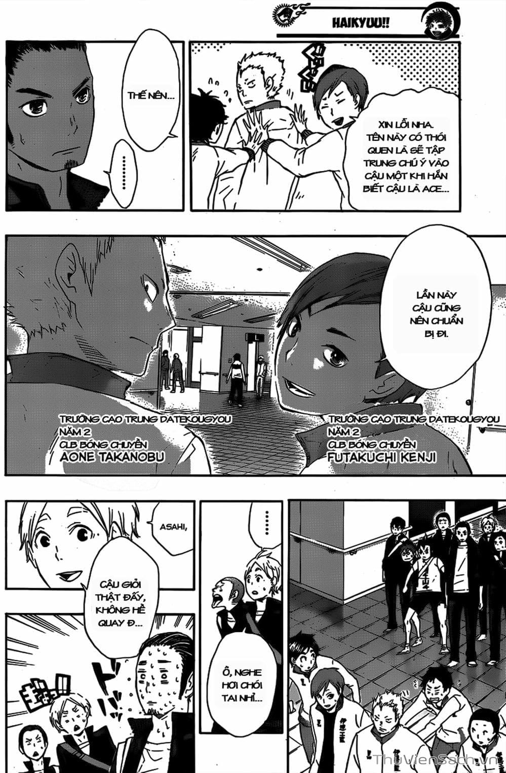 Truyện Tranh Vua Bóng Chuyền Haikyuu trang 6
