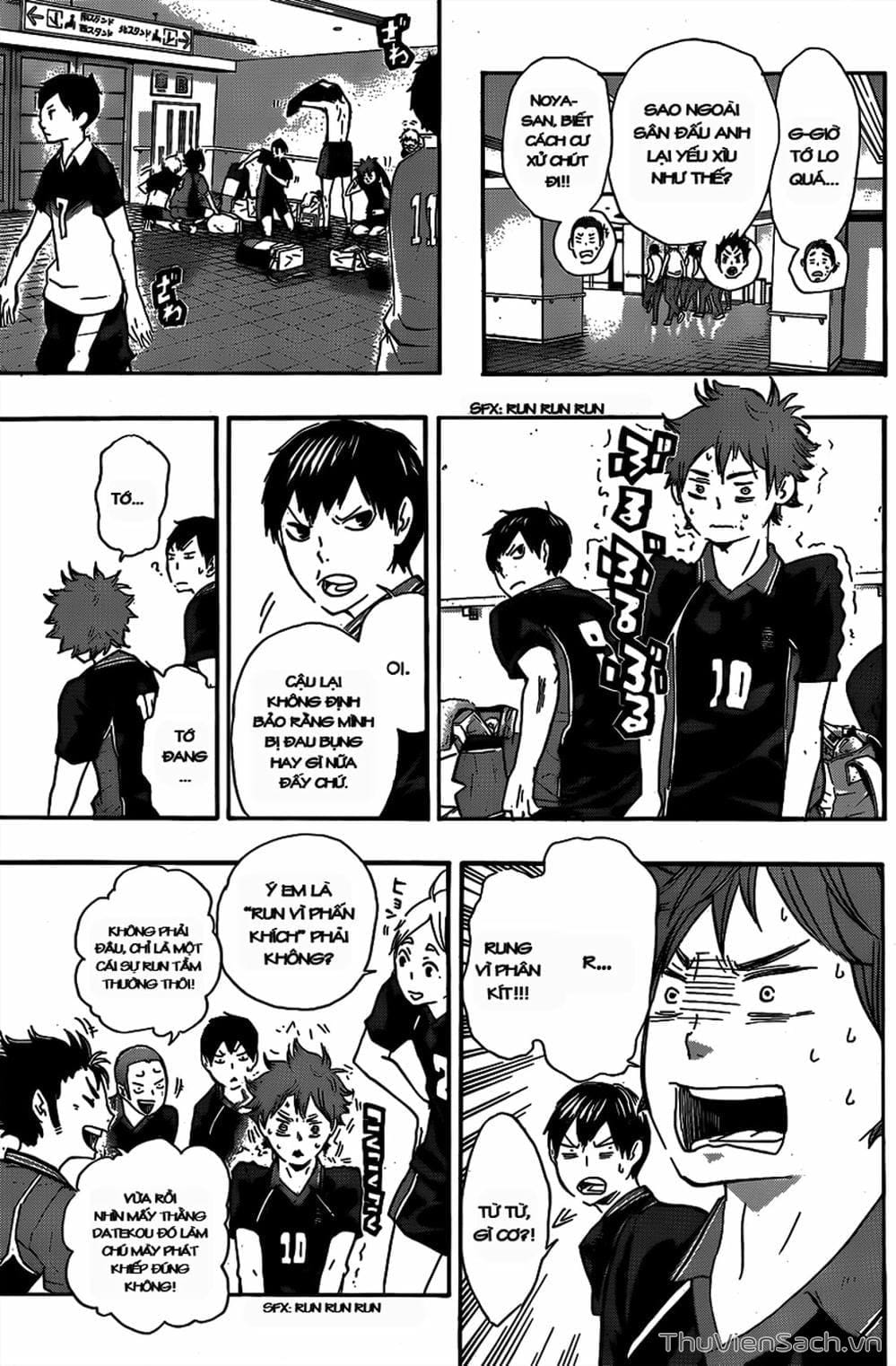 Truyện Tranh Vua Bóng Chuyền Haikyuu trang 6