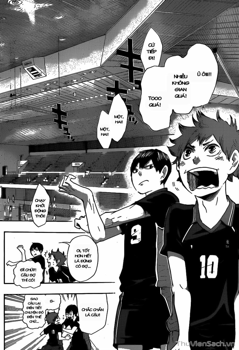 Truyện Tranh Vua Bóng Chuyền Haikyuu trang 6