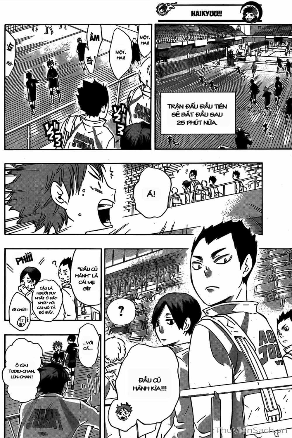 Truyện Tranh Vua Bóng Chuyền Haikyuu trang 6