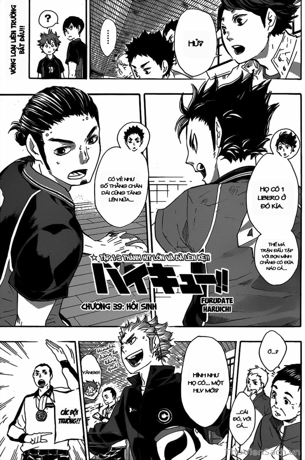 Truyện Tranh Vua Bóng Chuyền Haikyuu trang 6