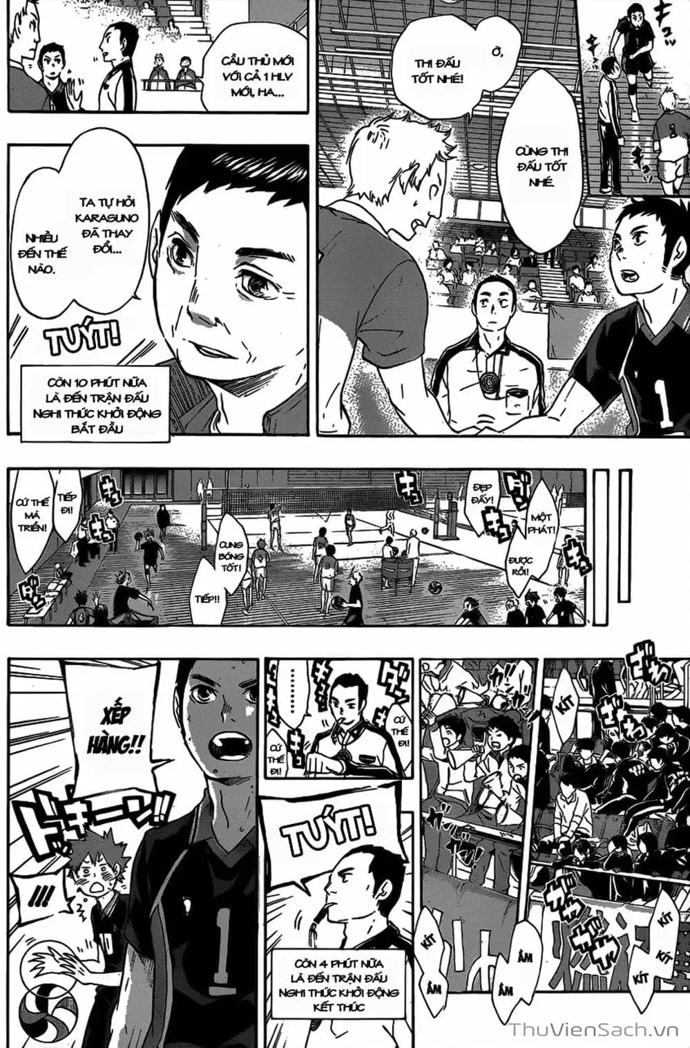Truyện Tranh Vua Bóng Chuyền Haikyuu trang 6