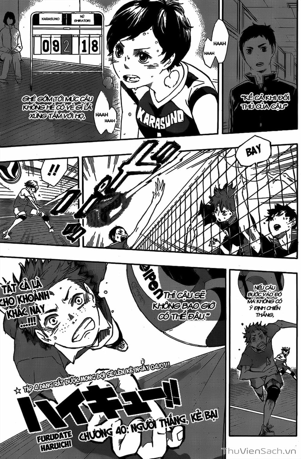 Truyện Tranh Vua Bóng Chuyền Haikyuu trang 6