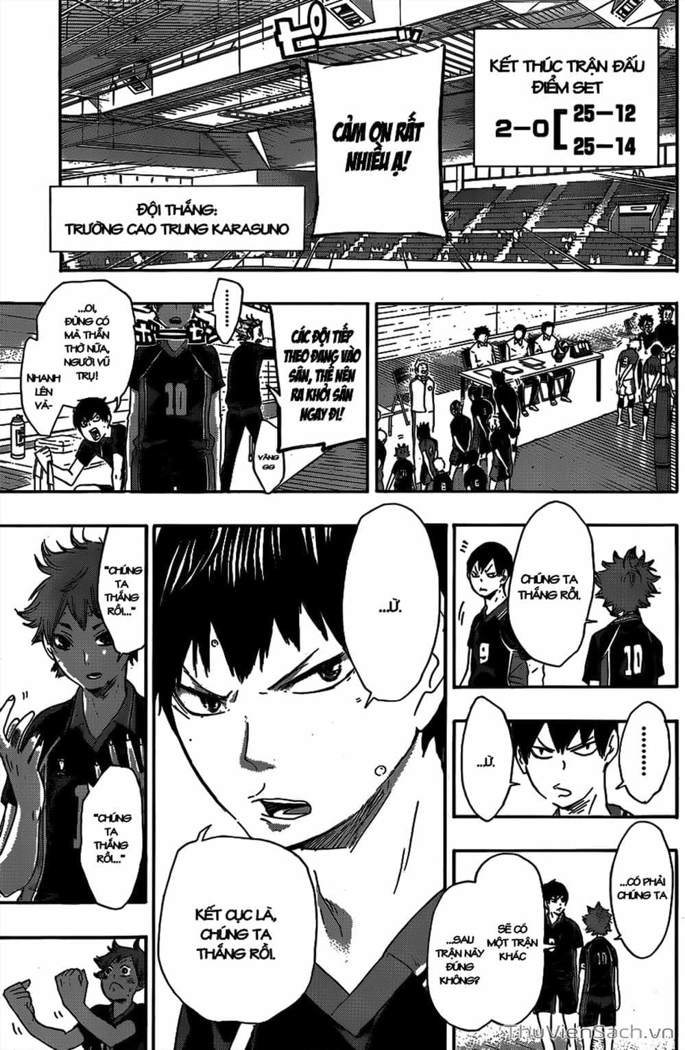 Truyện Tranh Vua Bóng Chuyền Haikyuu trang 6