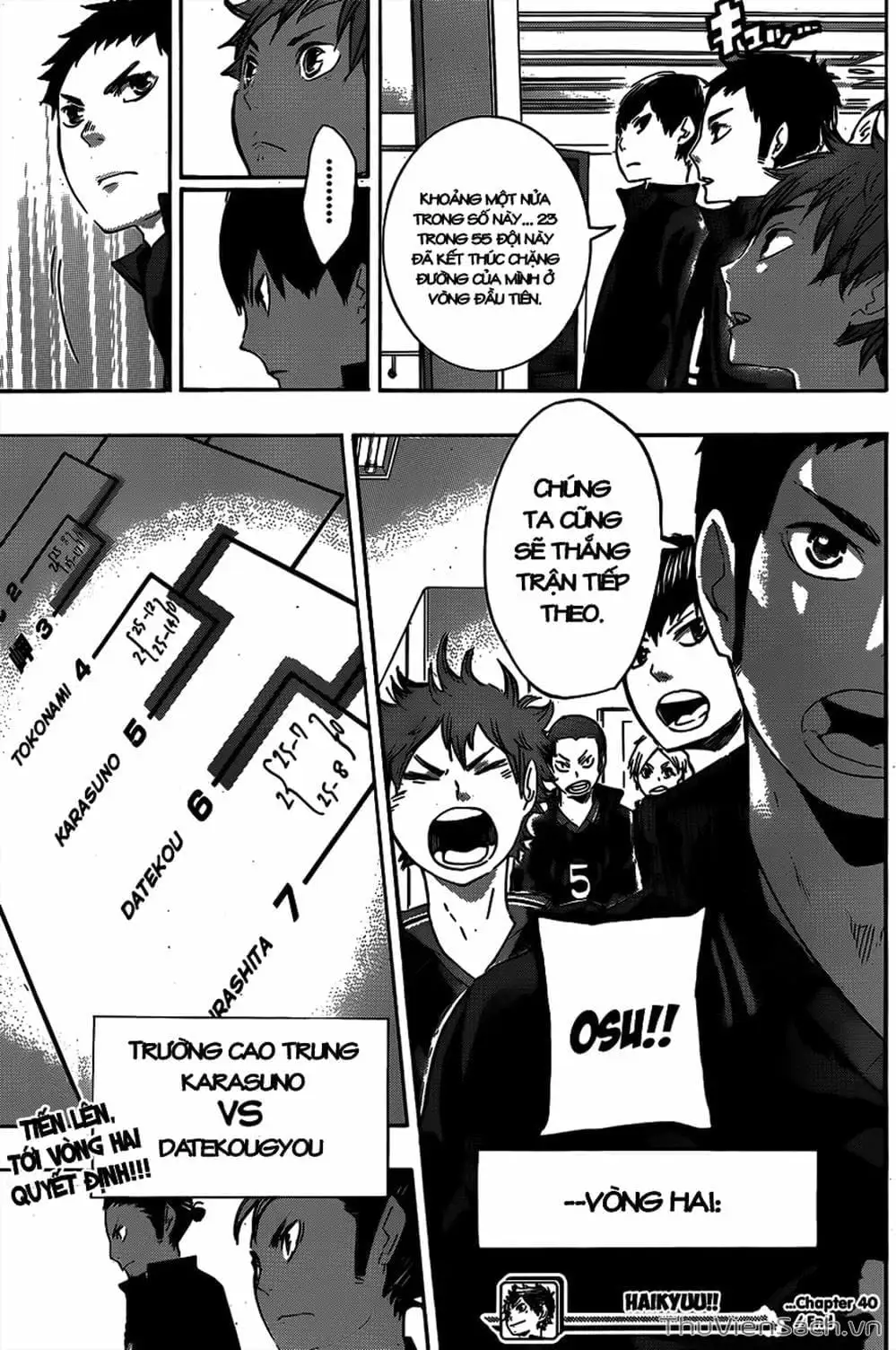 Truyện Tranh Vua Bóng Chuyền Haikyuu trang 6
