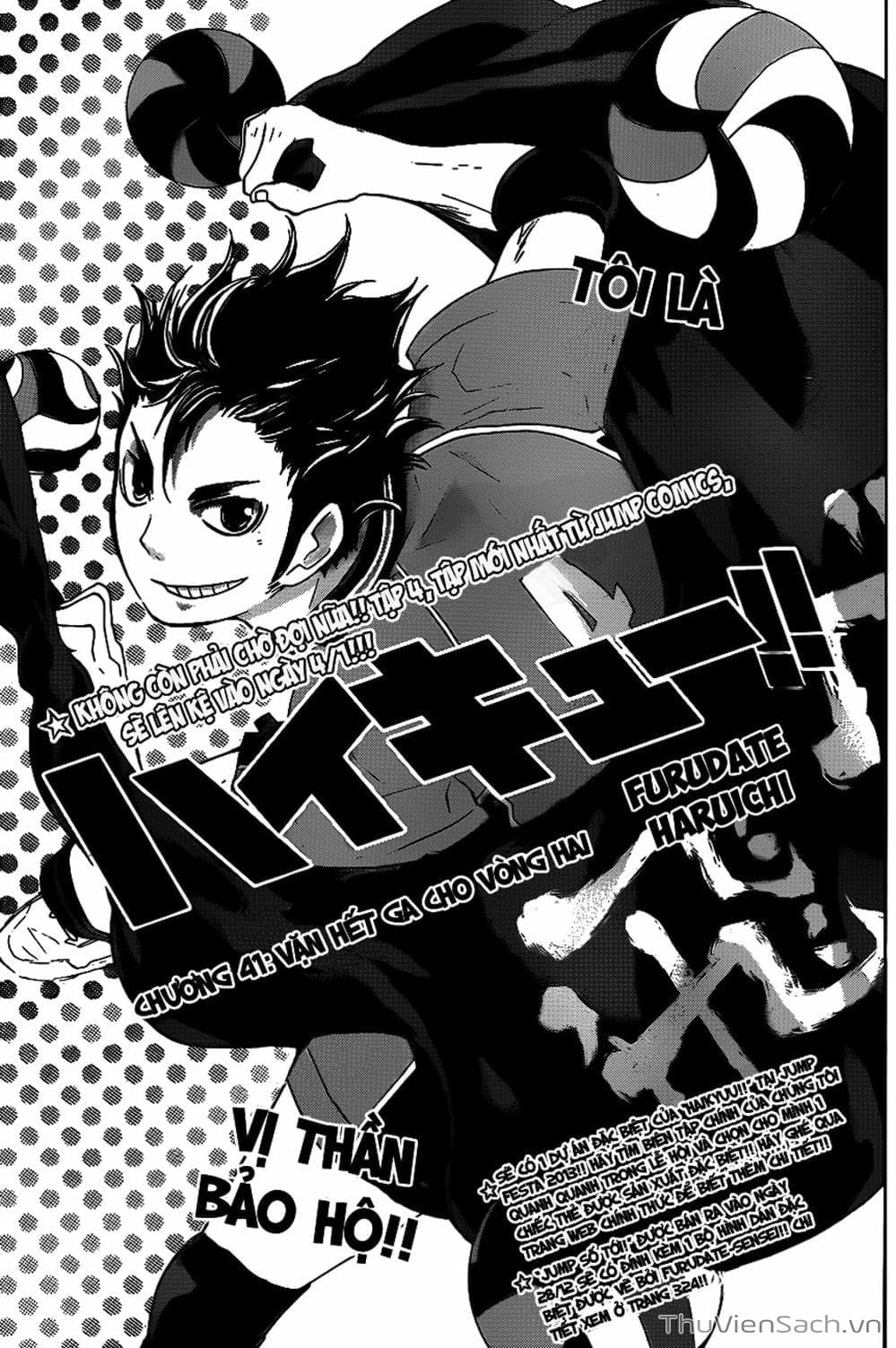 Truyện Tranh Vua Bóng Chuyền Haikyuu trang 6
