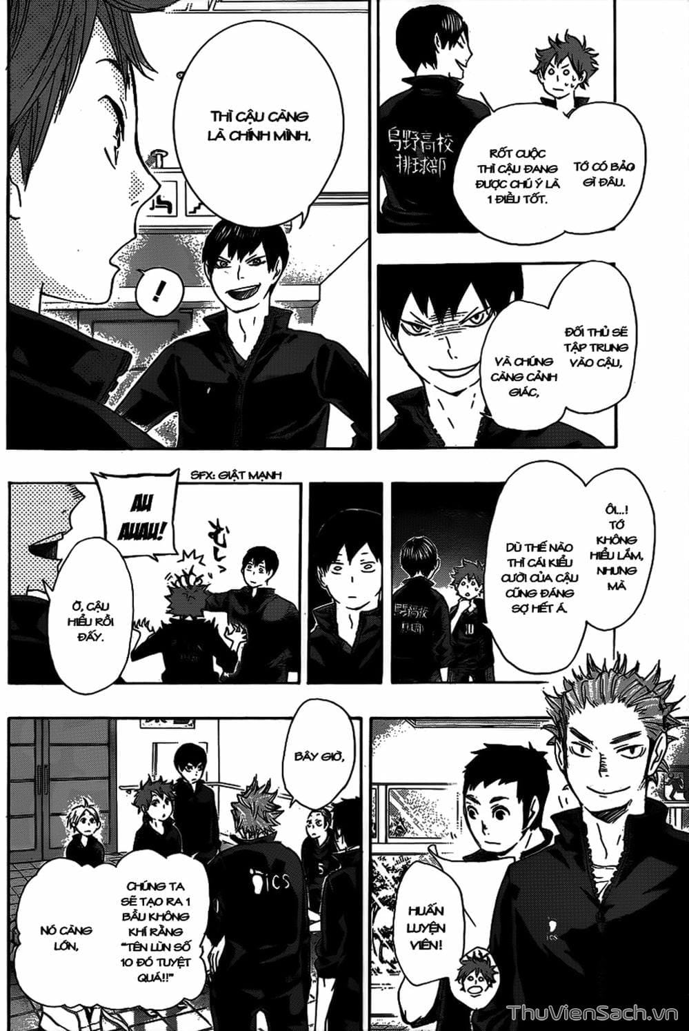 Truyện Tranh Vua Bóng Chuyền Haikyuu trang 6