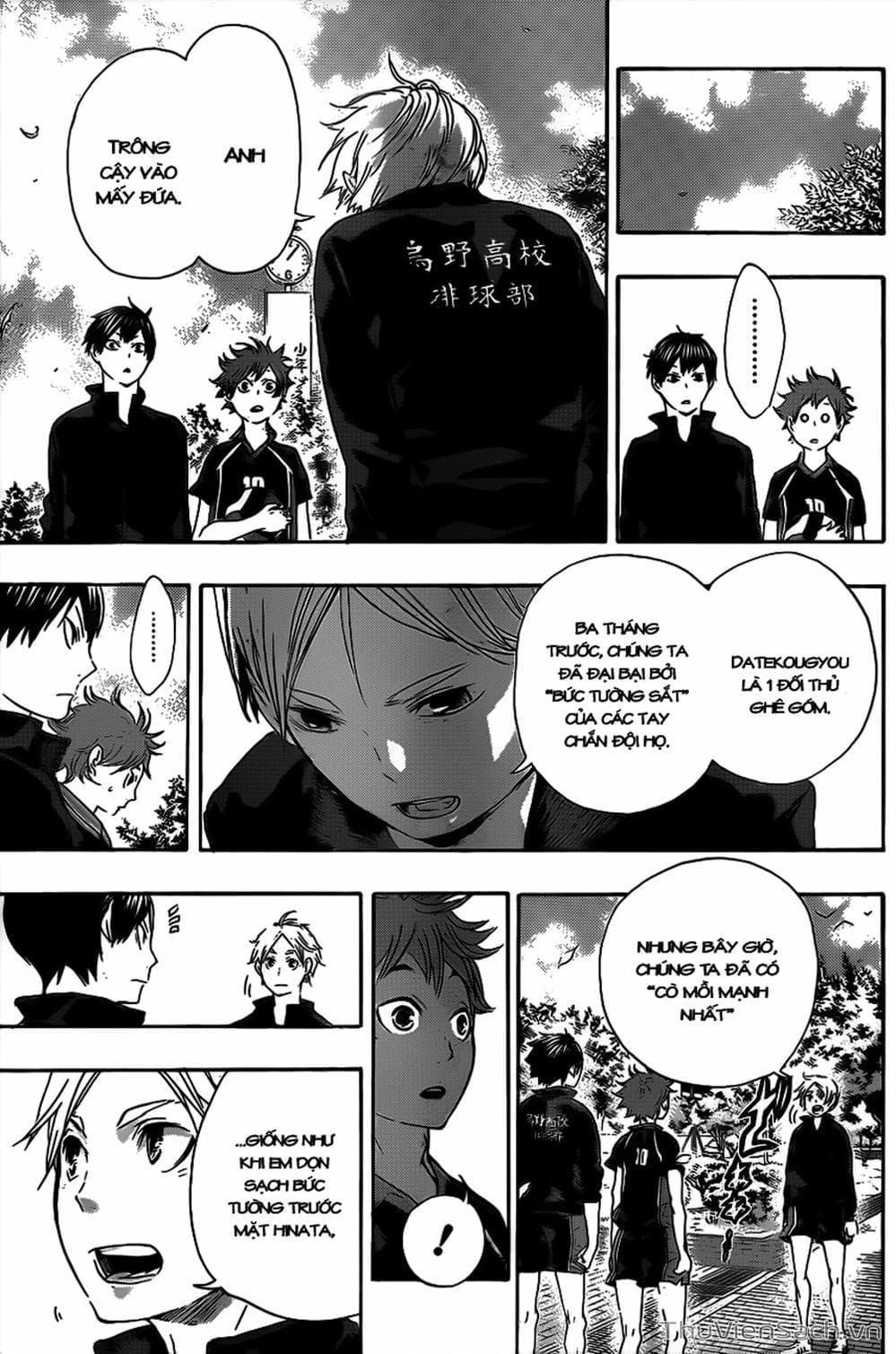 Truyện Tranh Vua Bóng Chuyền Haikyuu trang 6