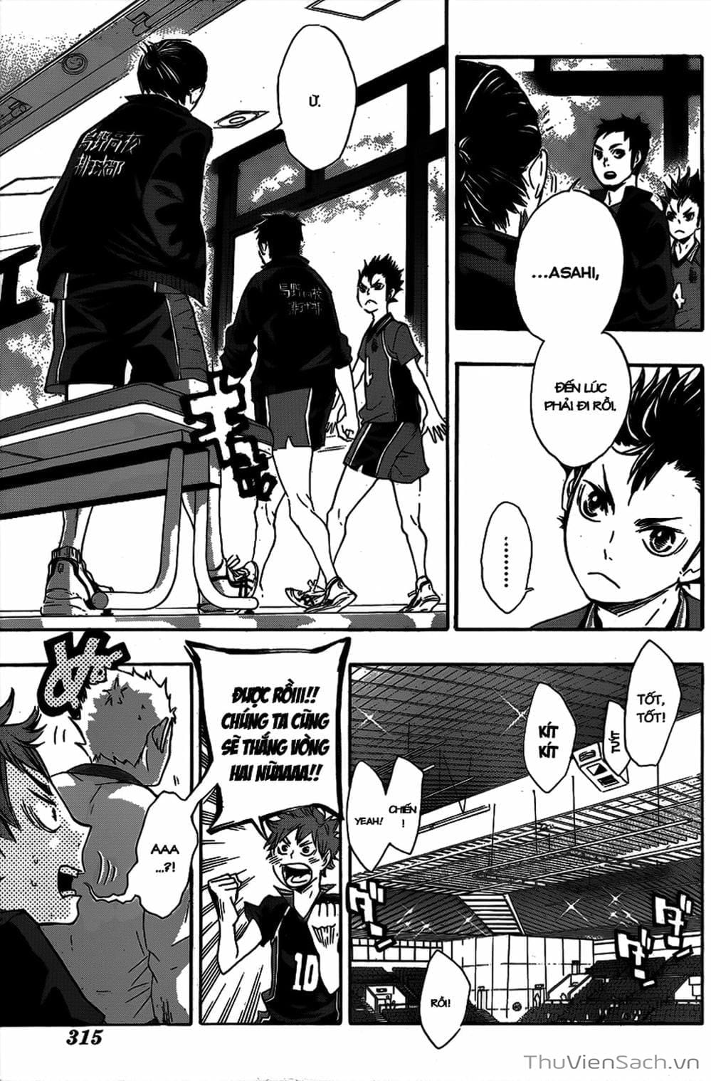 Truyện Tranh Vua Bóng Chuyền Haikyuu trang 6