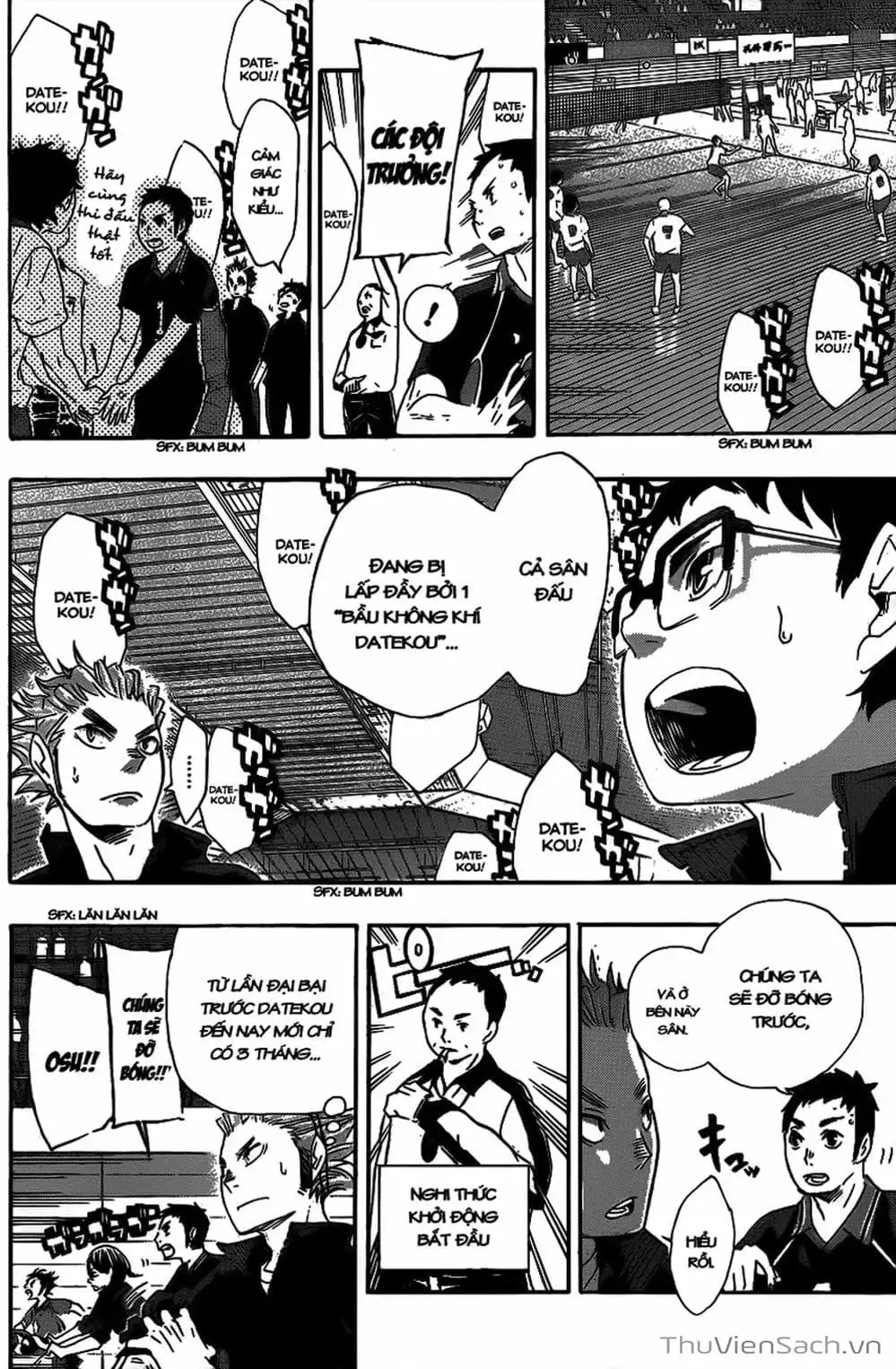 Truyện Tranh Vua Bóng Chuyền Haikyuu trang 6
