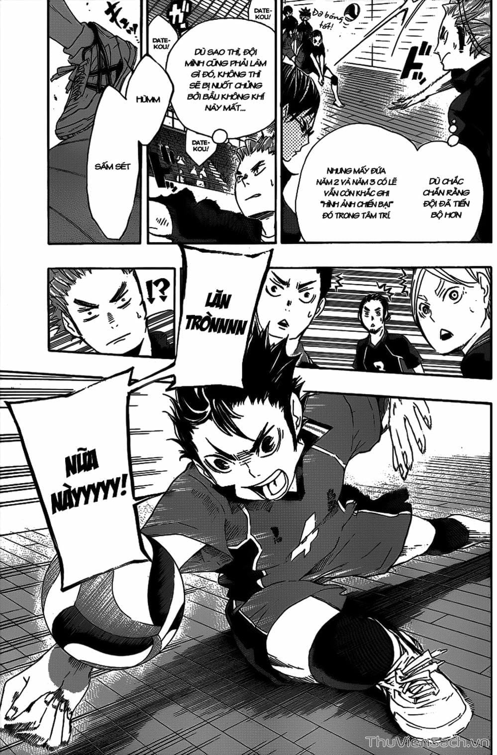 Truyện Tranh Vua Bóng Chuyền Haikyuu trang 6