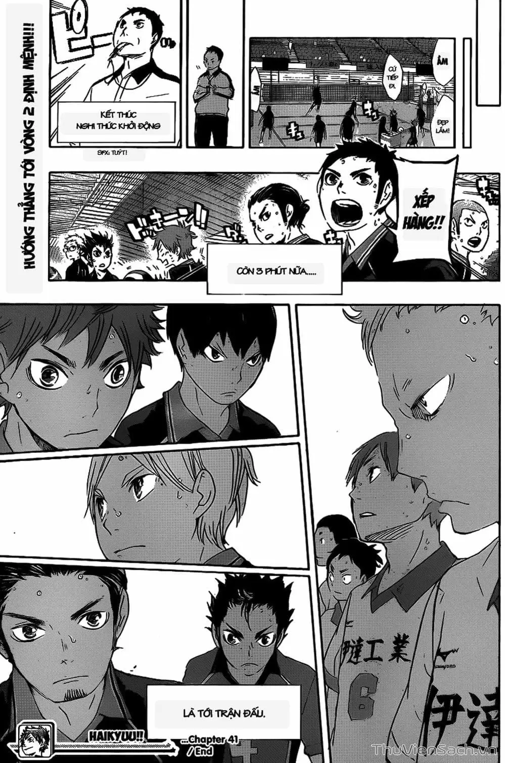 Truyện Tranh Vua Bóng Chuyền Haikyuu trang 6