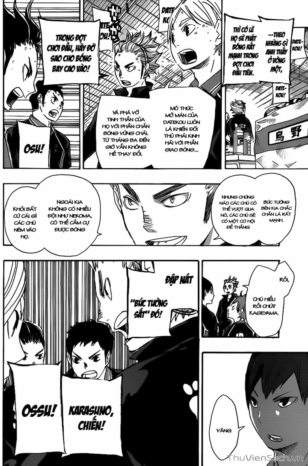 Truyện Tranh Vua Bóng Chuyền Haikyuu trang 6