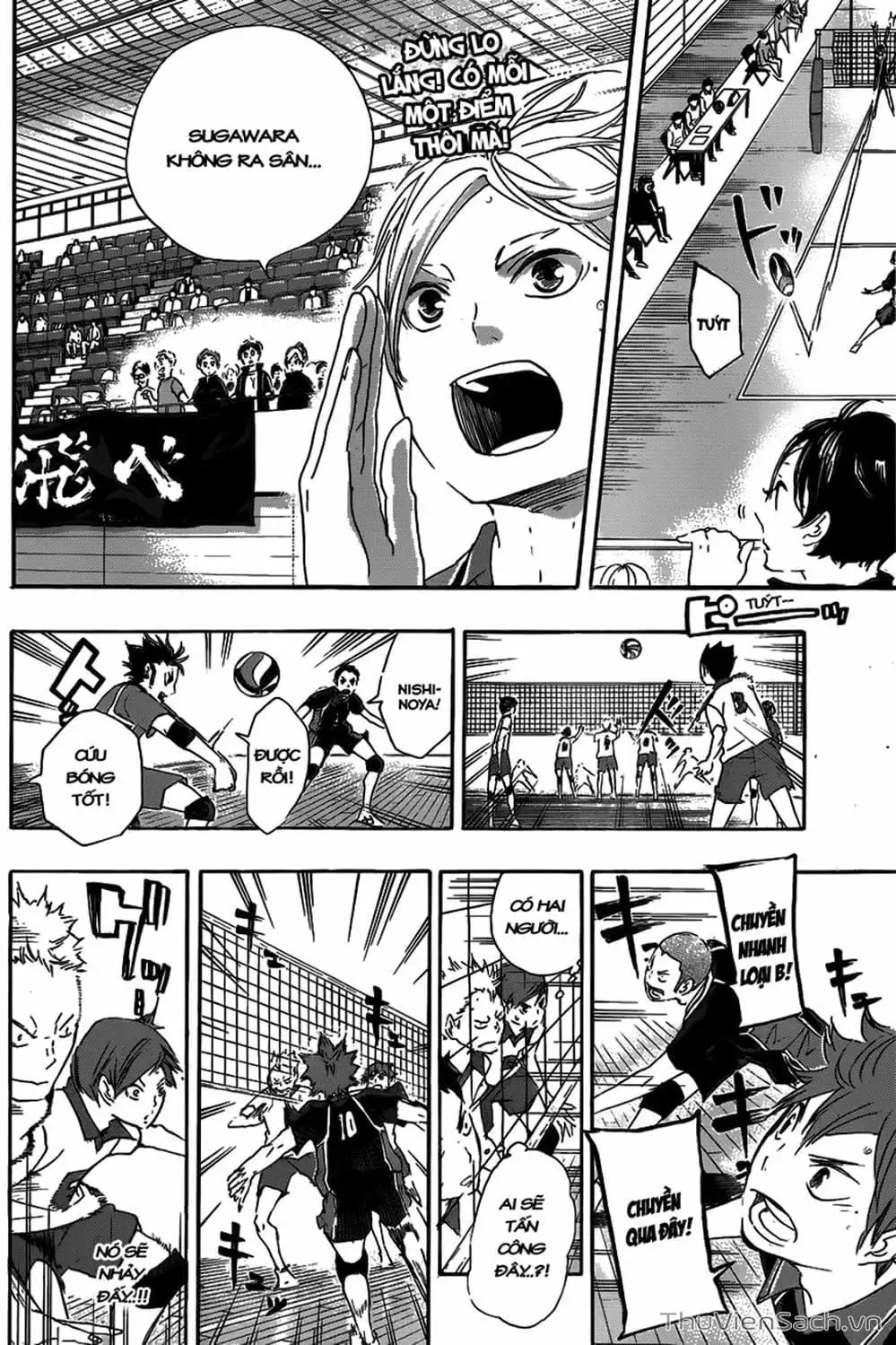 Truyện Tranh Vua Bóng Chuyền Haikyuu trang 6