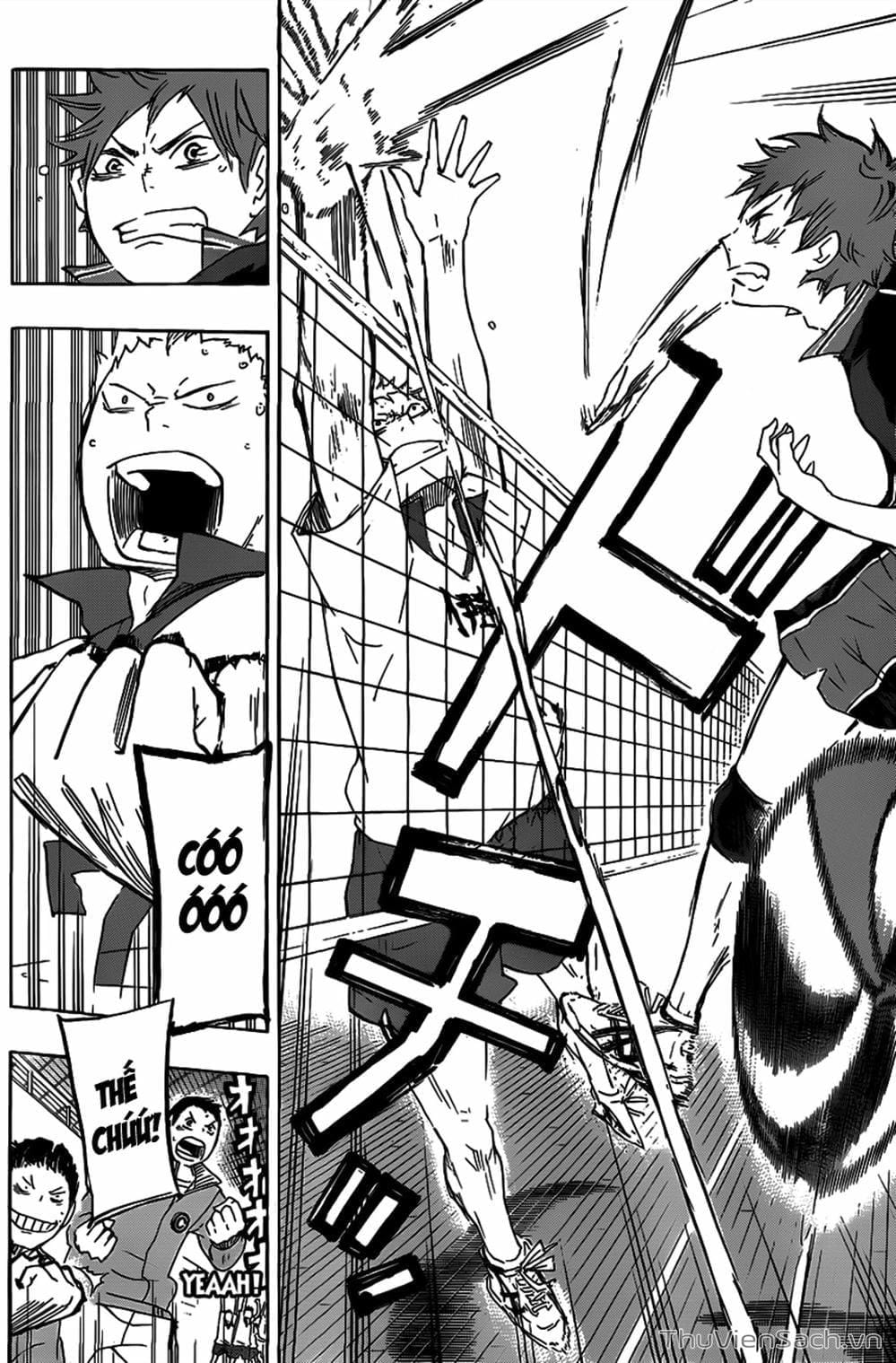 Truyện Tranh Vua Bóng Chuyền Haikyuu trang 6