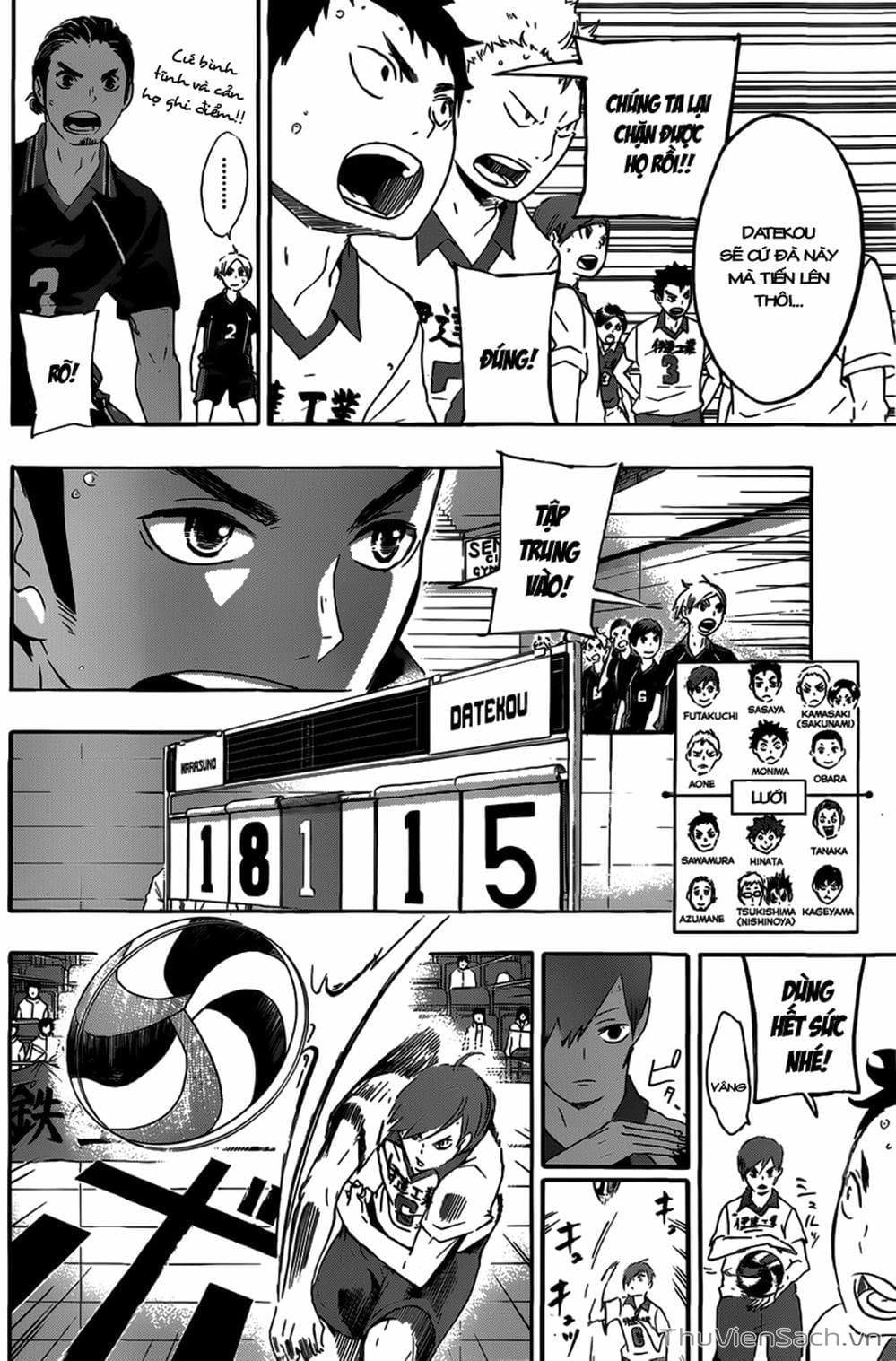 Truyện Tranh Vua Bóng Chuyền Haikyuu trang 6