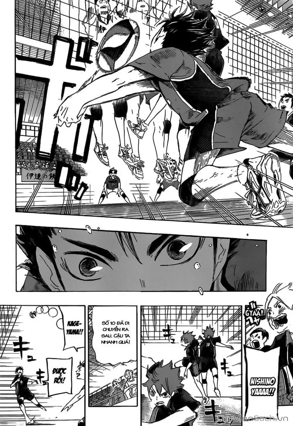 Truyện Tranh Vua Bóng Chuyền Haikyuu trang 6