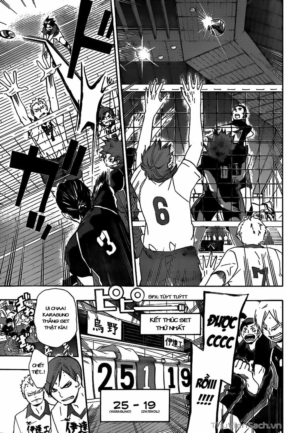 Truyện Tranh Vua Bóng Chuyền Haikyuu trang 6