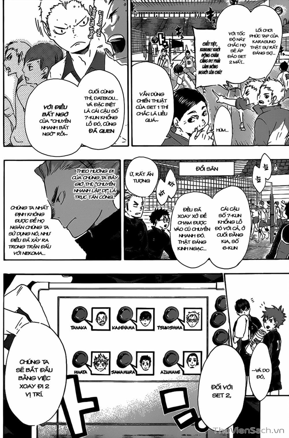 Truyện Tranh Vua Bóng Chuyền Haikyuu trang 6