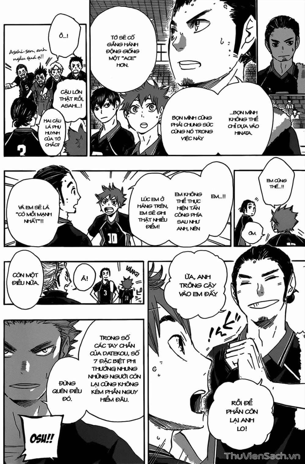 Truyện Tranh Vua Bóng Chuyền Haikyuu trang 6