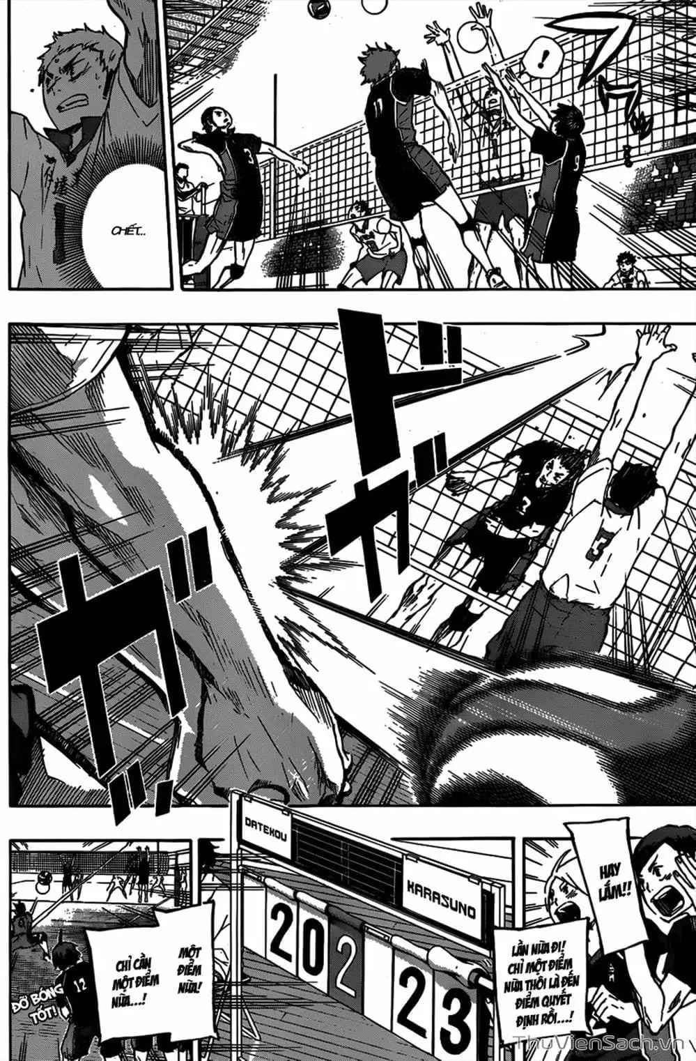 Truyện Tranh Vua Bóng Chuyền Haikyuu trang 6