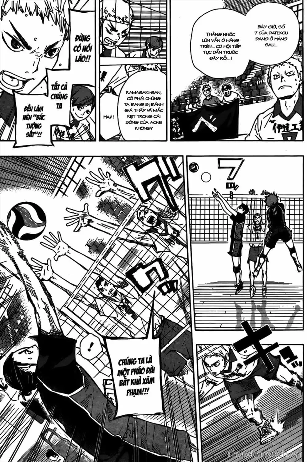 Truyện Tranh Vua Bóng Chuyền Haikyuu trang 6