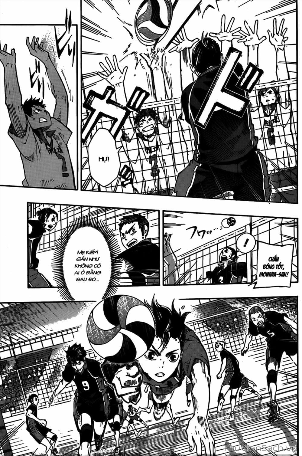 Truyện Tranh Vua Bóng Chuyền Haikyuu trang 6