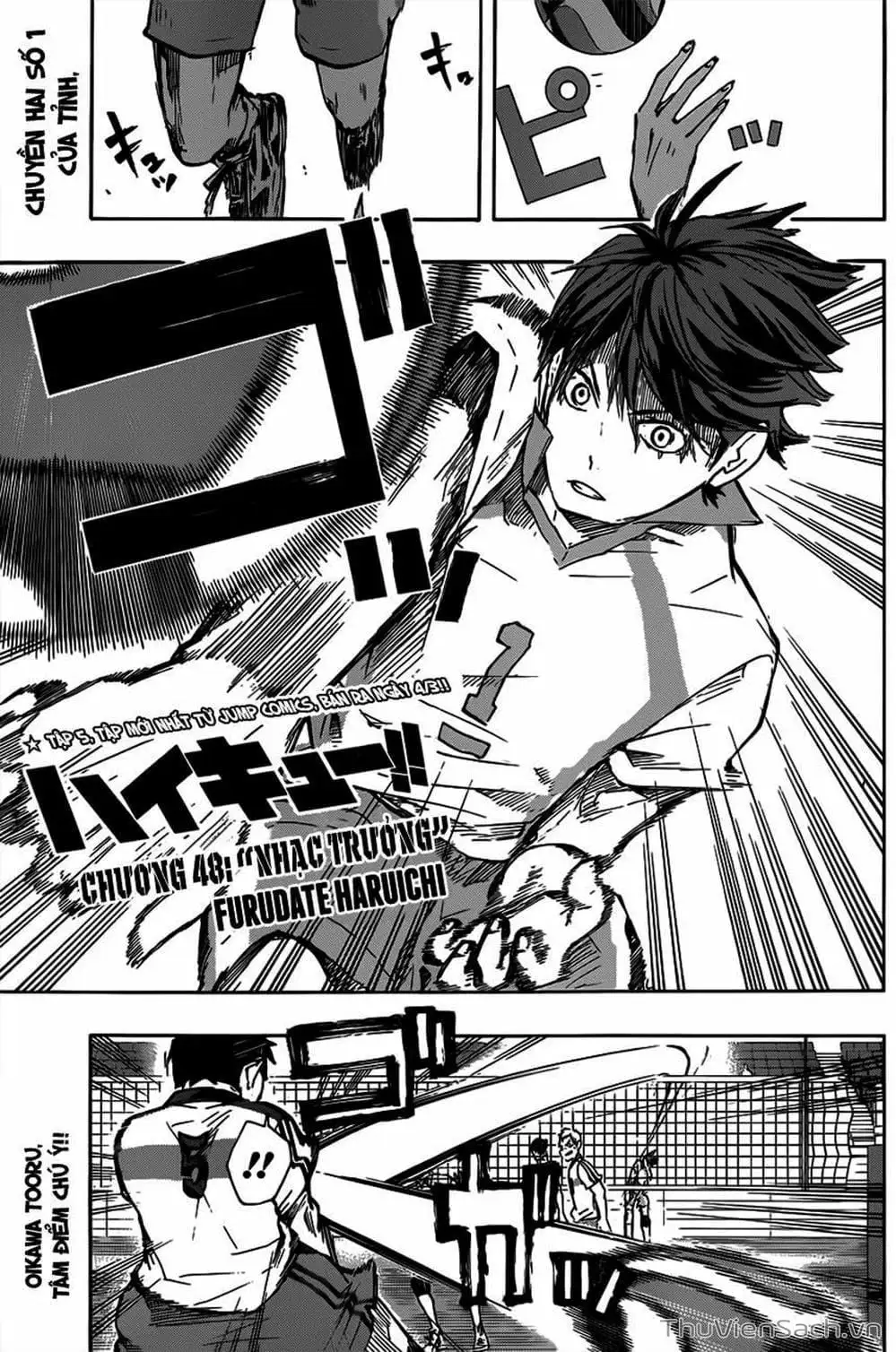 Truyện Tranh Vua Bóng Chuyền Haikyuu trang 6