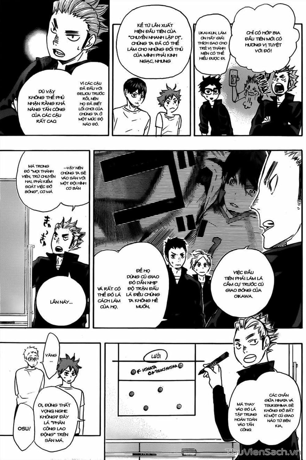 Truyện Tranh Vua Bóng Chuyền Haikyuu trang 6