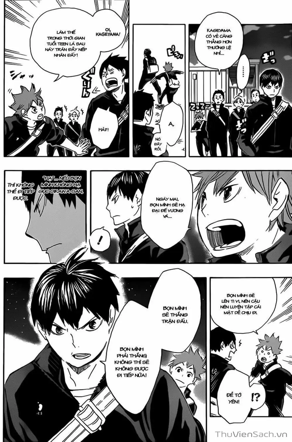 Truyện Tranh Vua Bóng Chuyền Haikyuu trang 6