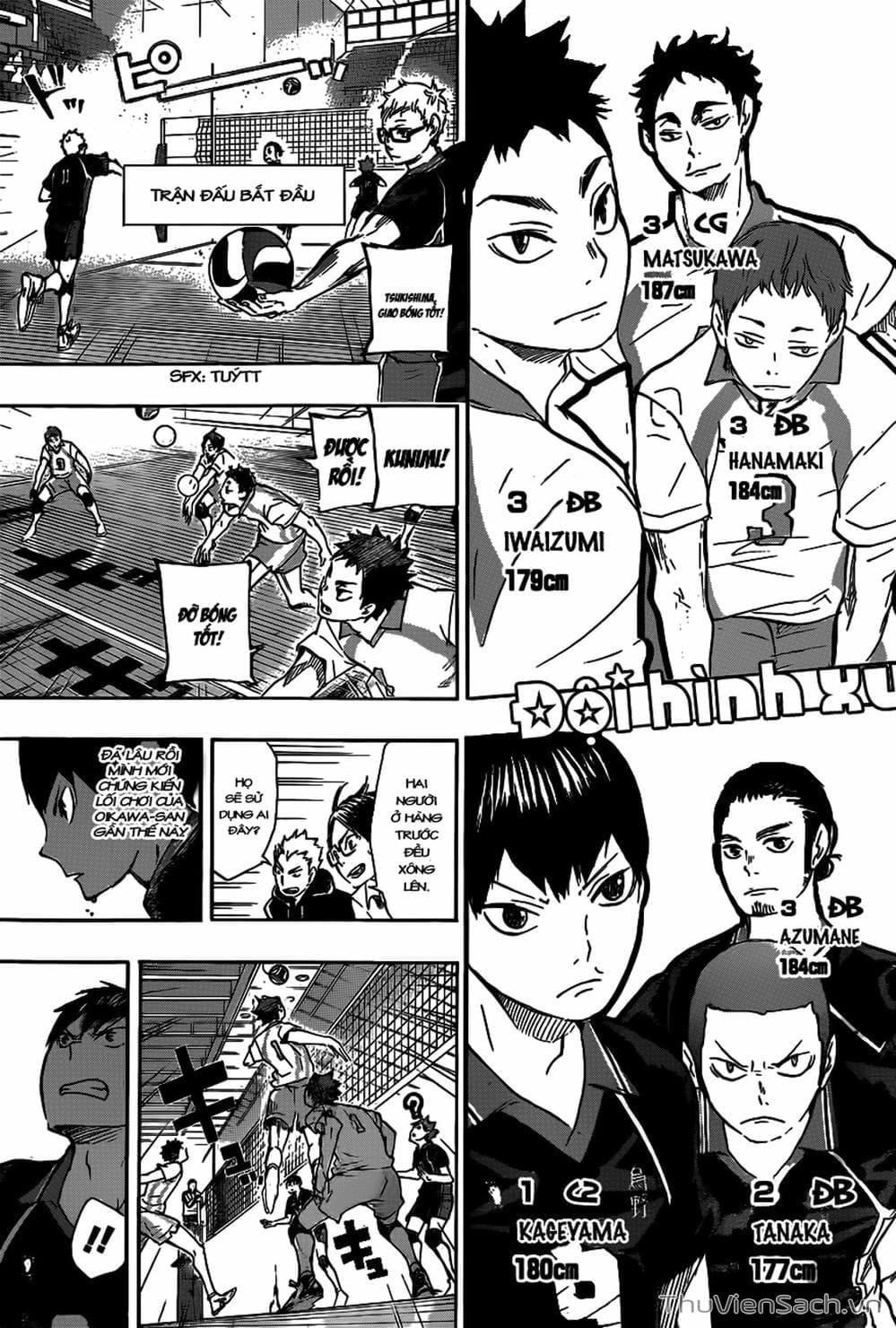 Truyện Tranh Vua Bóng Chuyền Haikyuu trang 6