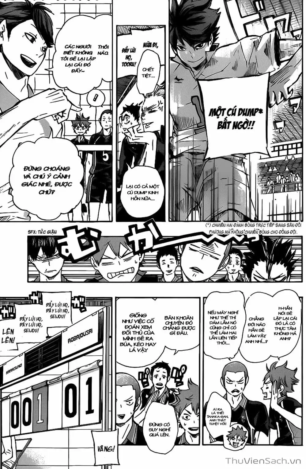Truyện Tranh Vua Bóng Chuyền Haikyuu trang 6