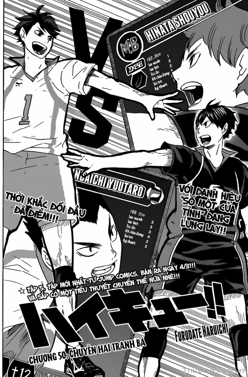 Truyện Tranh Vua Bóng Chuyền Haikyuu trang 6