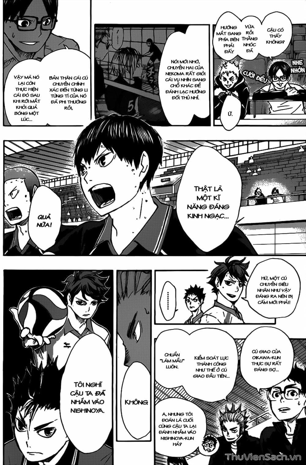 Truyện Tranh Vua Bóng Chuyền Haikyuu trang 6