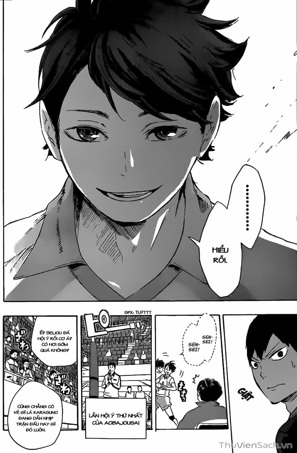 Truyện Tranh Vua Bóng Chuyền Haikyuu trang 6